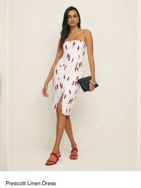 Reformation Prescott linen dress